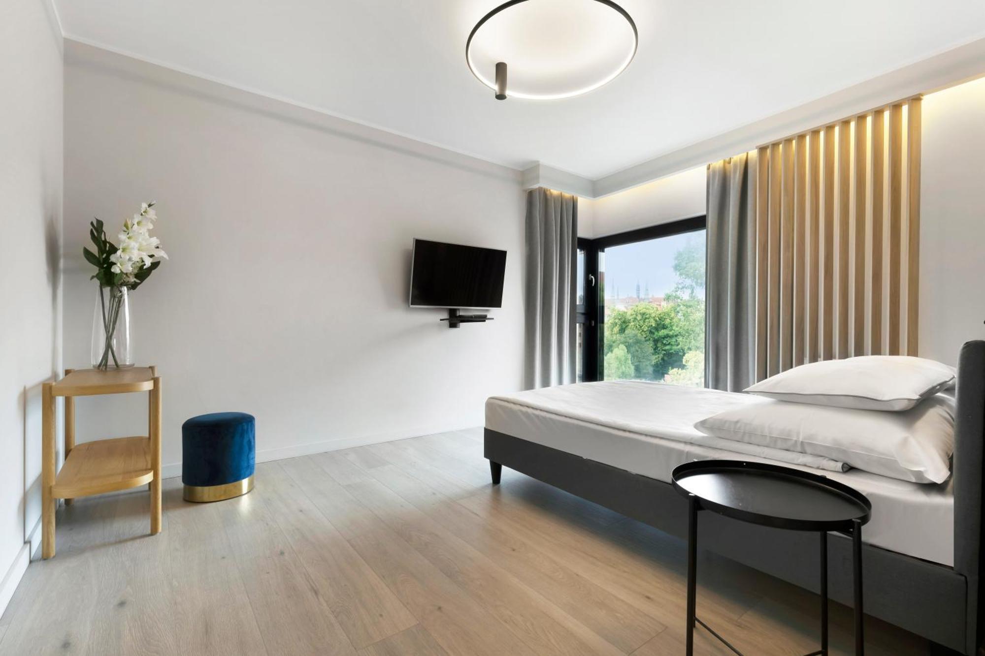 Апартаменты Blue Raven Motlawa Grand Гданьск Экстерьер фото